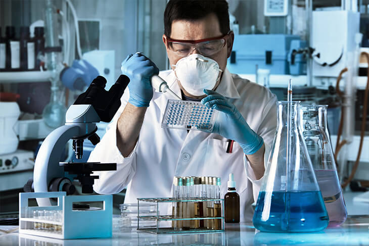 Laboratório de apoio e segurança laboratorial