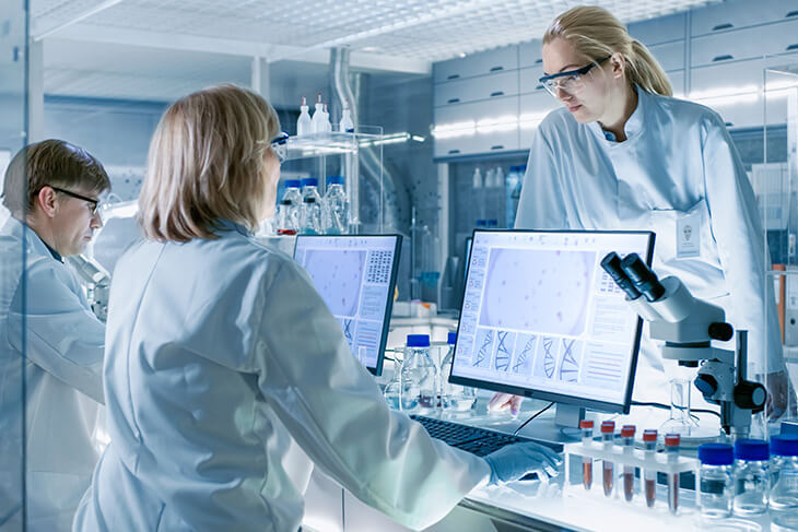 O que é um laboratório de apoio?